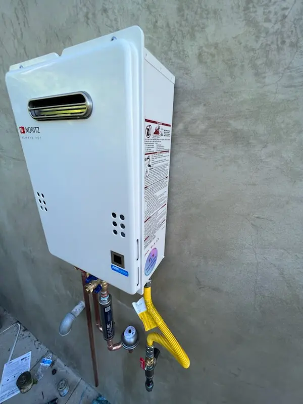 Tankless water heater installation for Ridings Mill homes